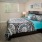 furnished bedroom with window